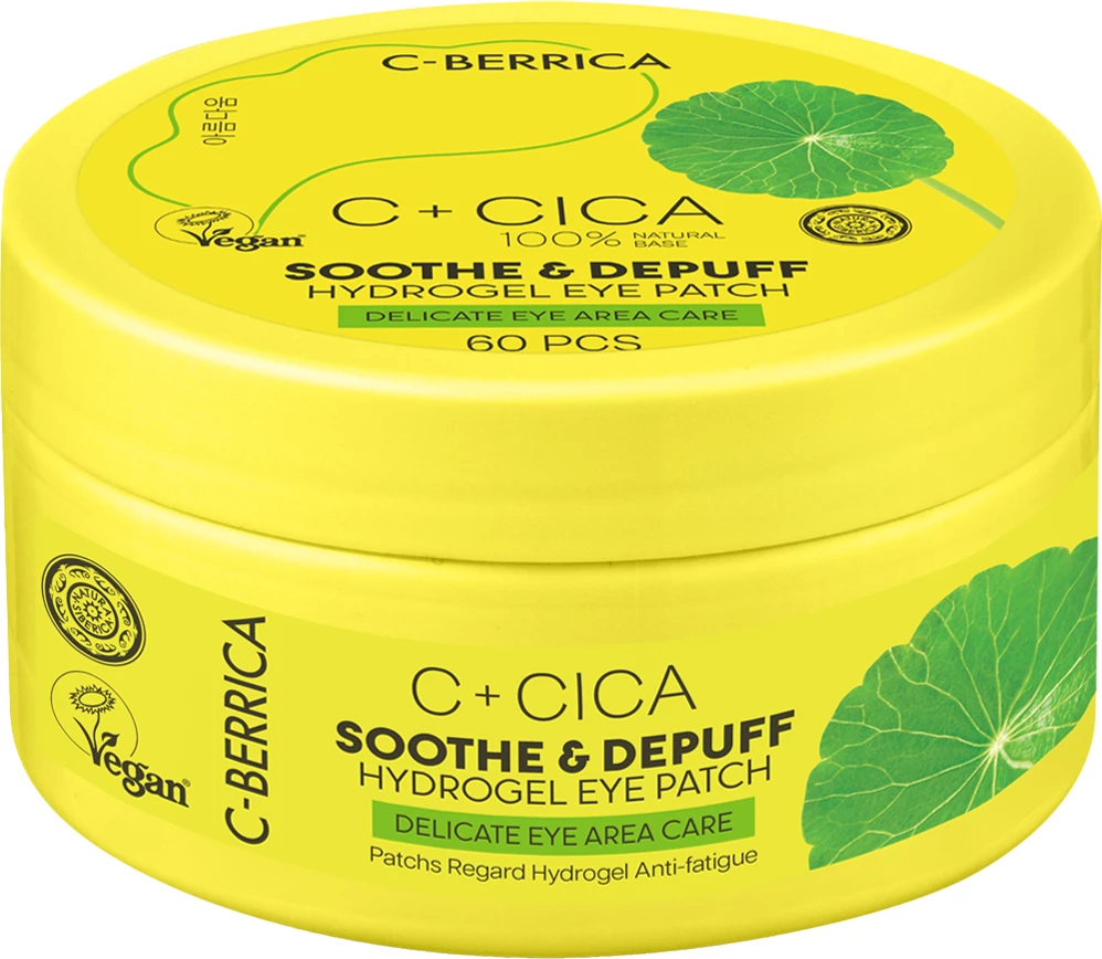 Patch për sy për femra Natura Siberica Cica C-Berrica Hydrogel, 60 copë