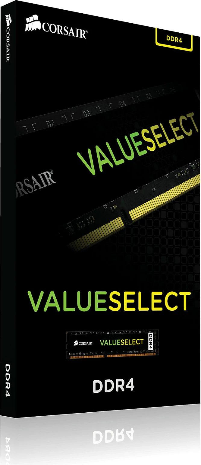 RAM Memorje Corsair Value Select 16GB DDR4 2666MHz, e zezë