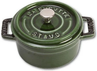 Enë gize Staub Mini Cocotte 10cm, 0.25L, jeshile