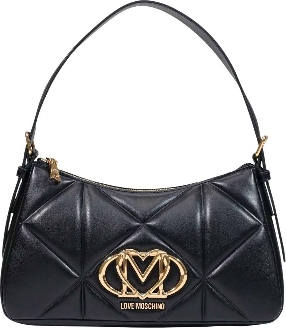 Çantë krahu Love Moschino BORSA PU EMBOSSED JC4032PP1, e zezë