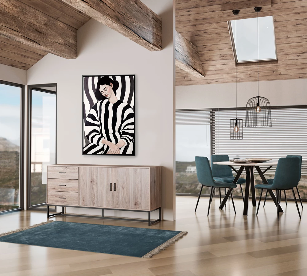 Tavolinë Nature, ngjyrë lisi, 120x120x75cm