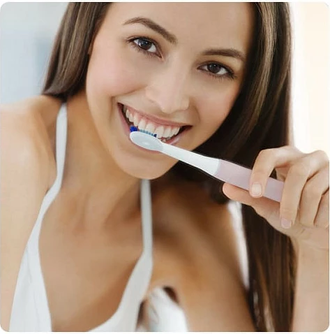 Furçë dhëmbësh elektrike Oral-B Pulsonic Slim Luxe 4000, sonike, 3 modalitete, platin