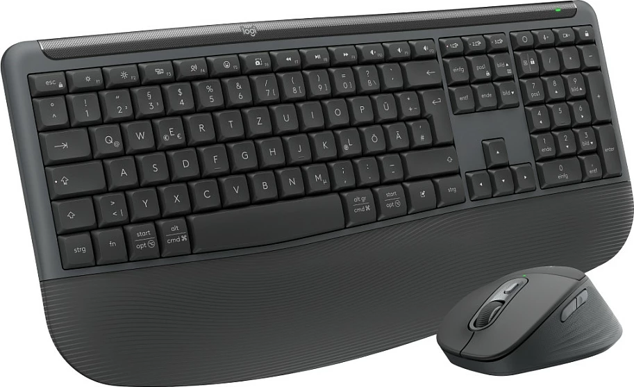 Tastierë dhe Maus Logitech MK880 For Business, layout CH, wireless, Graphite