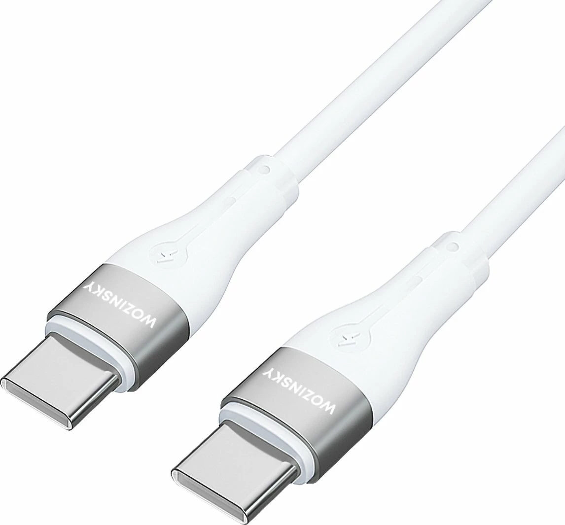 Kabllo USB-C në USB-C Wozinsky WSTCC2 2 m PD 65W e bardhë (1 copë)