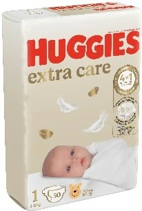 Pelena Huggies® Extra Care 1 (2-5kg), 50 copë