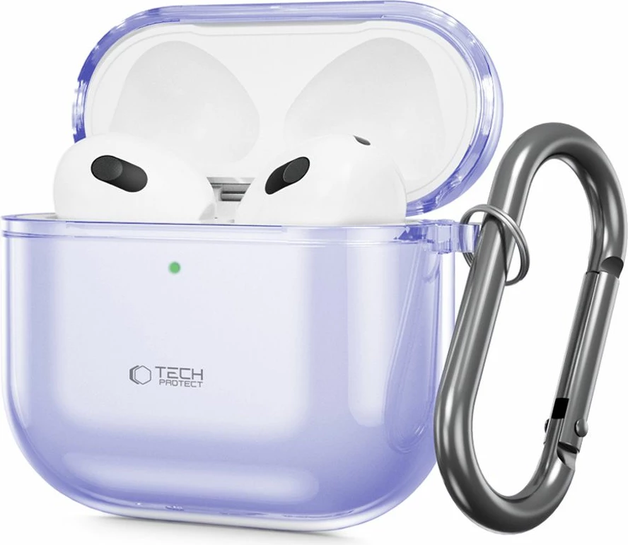 Mbështjellës Tech-Protect FlexAir për AirPods 4, Violet
