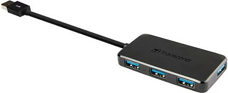 USB-HUB Transcend 4-Port USB 3.0, i zi