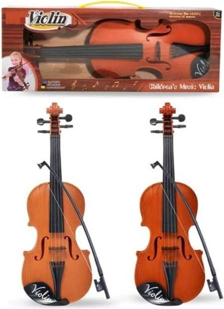 Violinë Artyk 169762 42 x 16 cm, ngjyrë miks, set me hark, 1 copë (2 modele random)