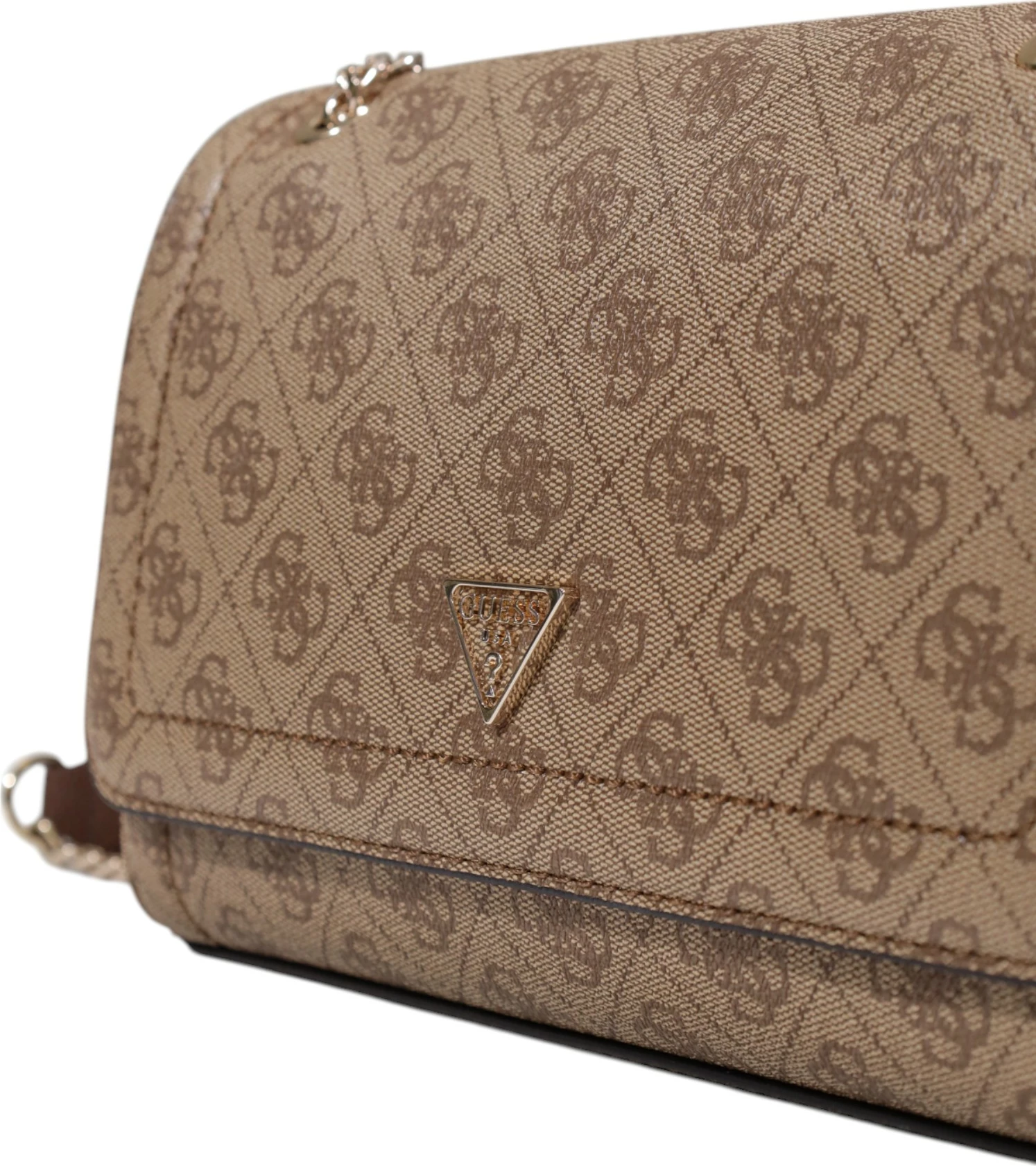 Çantë crossbody për femra Guess Noelle II HWBG96 72210, kafe
