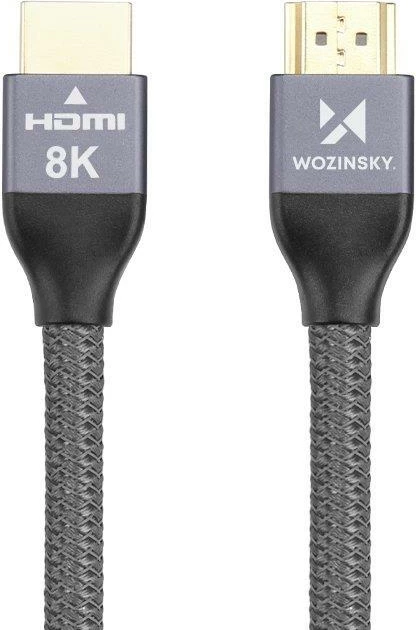 Kabllo HDMI Wozinsky WHDMI-10, 1m, 8K 60Hz, 48Gbps, argjendtë