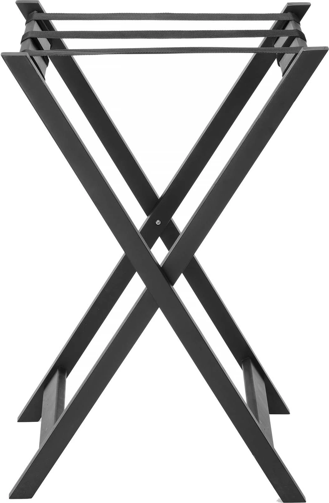 Stendë tabaka palosëse, Fine Dine, Madeira Black Teakstand 980/830 mm, dru, e zezë/kafe