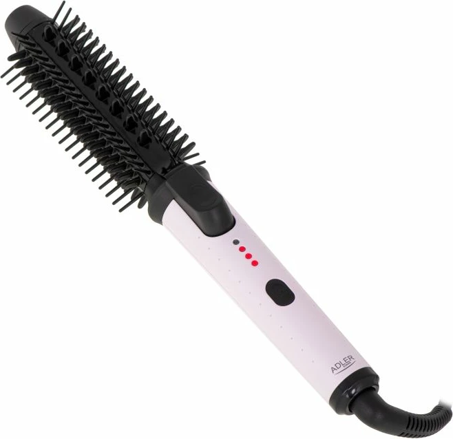 Kaçurrelues ADLER AD2113, 26 mm, 4 nivele temperature, veshje qeramike, me krehër, bardh/zi