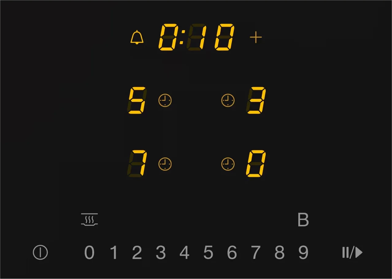 Plitë induksioni Miele KM7361 FL D 4 zona 7.3 kW 62 cm e zezë