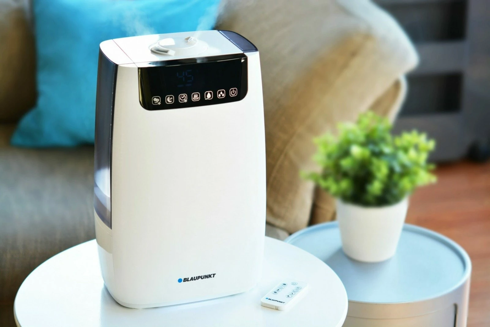 Lagështues ajri Blaupunkt AHS803 me jonizim, aromaterapi, UV, 5L, i bardhë 2