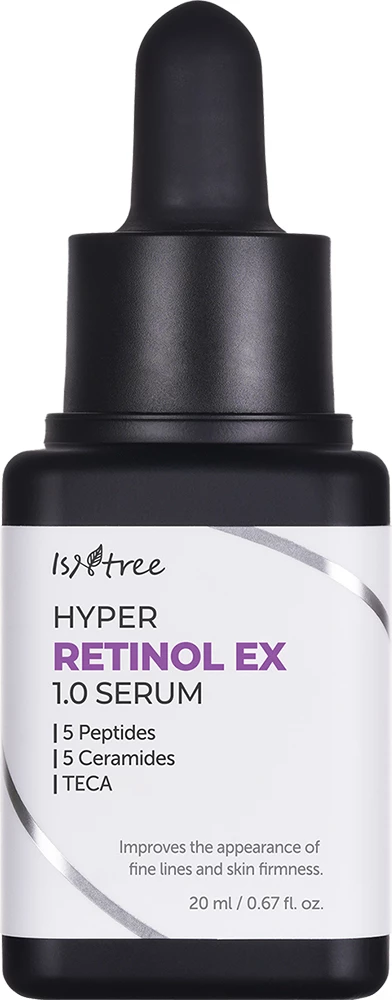 Serum fytyre anti-rrudhë Isntree Hyper Retinol Ex 1.0 për femra, 20ml