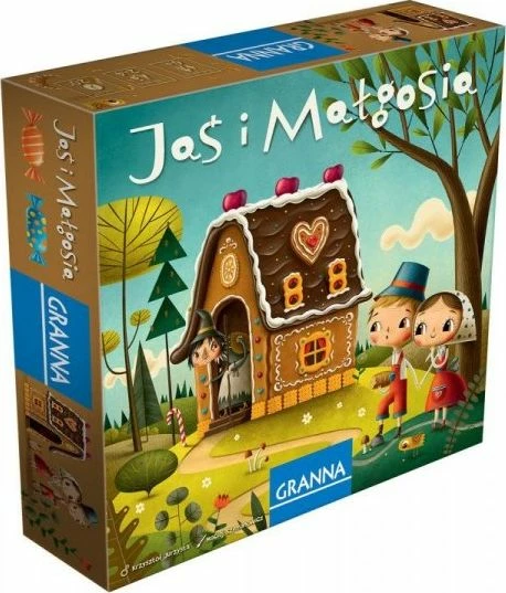 Lojë tavoline Granna Hansel and Gretel (Jaś i Małgosia), 2-4 lojtarë, 20 min, 5+ vjeç, edicion polonisht