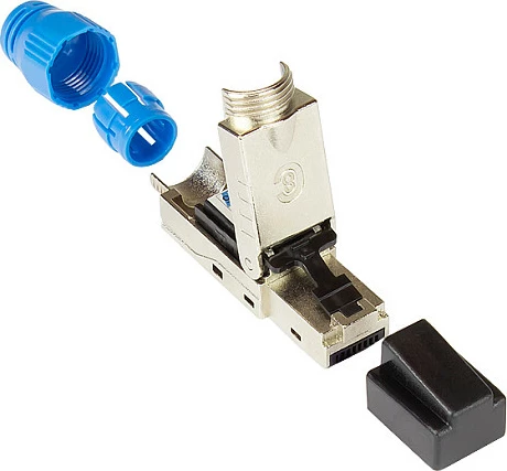 Konektor RJ-45 GoodConnections Alcasa GC-N0149, Cat8.1, i anuar, S/UTP (STP), argjendtë