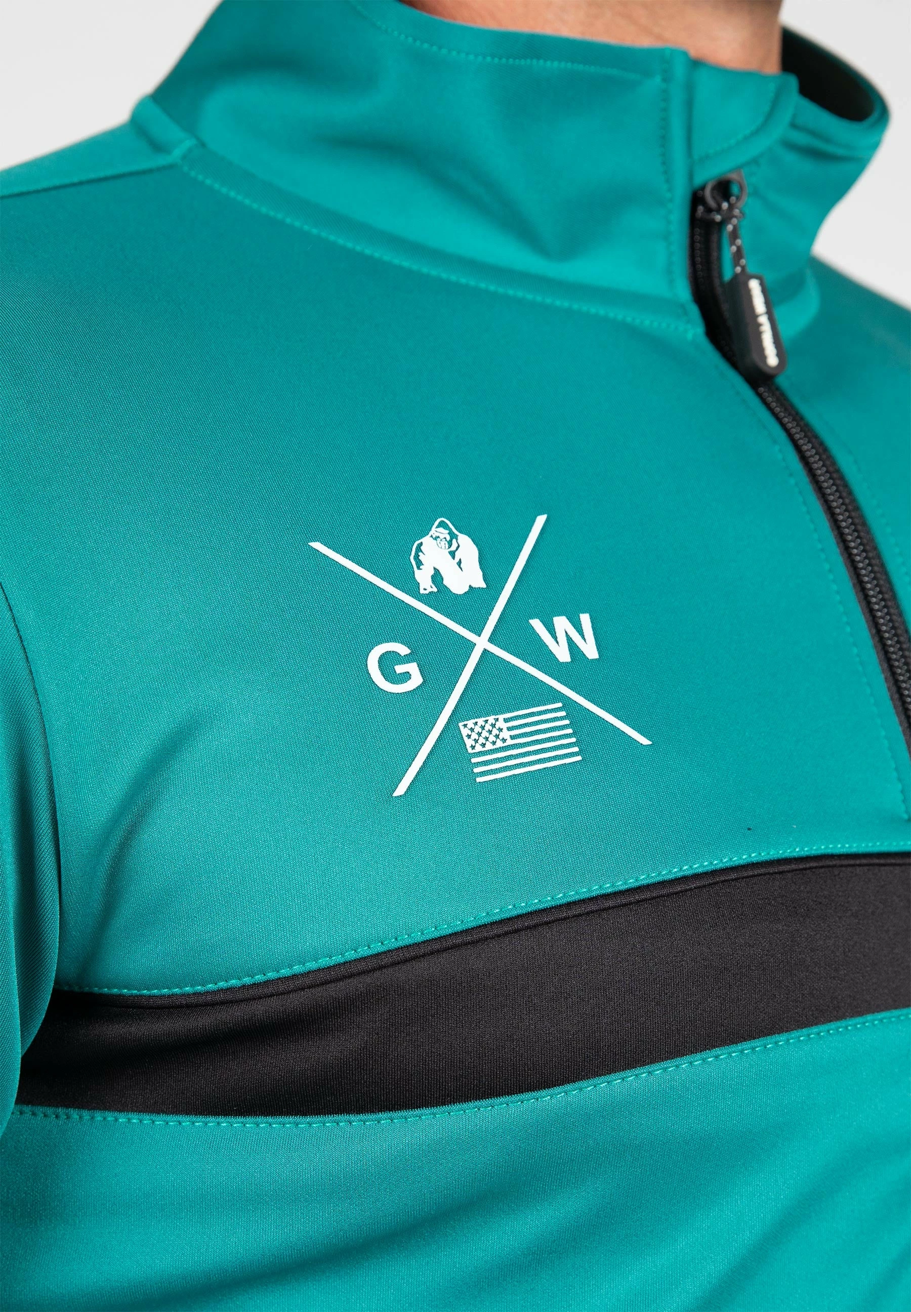 Vernon Track Jacket - Teal Green [Madhësia: XL]