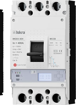AES Iskra 3P 400A – Siguresë automatike MCCB