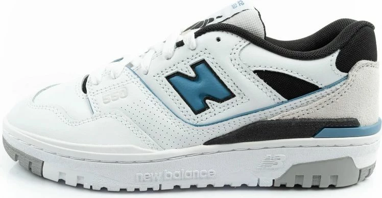 Atlete fëmijësh New Balance 550, të bardha