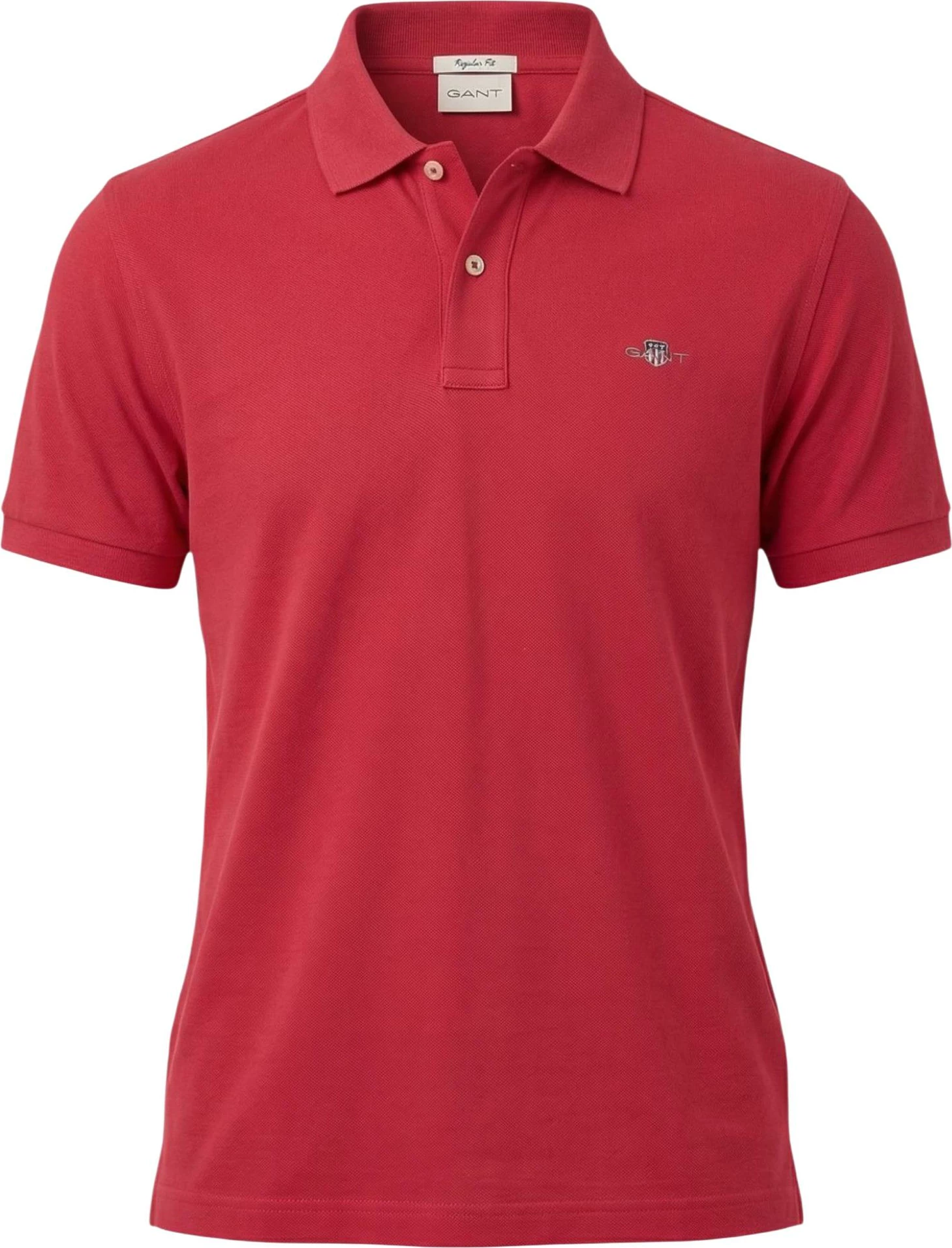 Maicë polo për meshkuj Gant REG SHIELD SS PIQUE POLO 2601.002210, e kuqe [Madhësia: XXL]