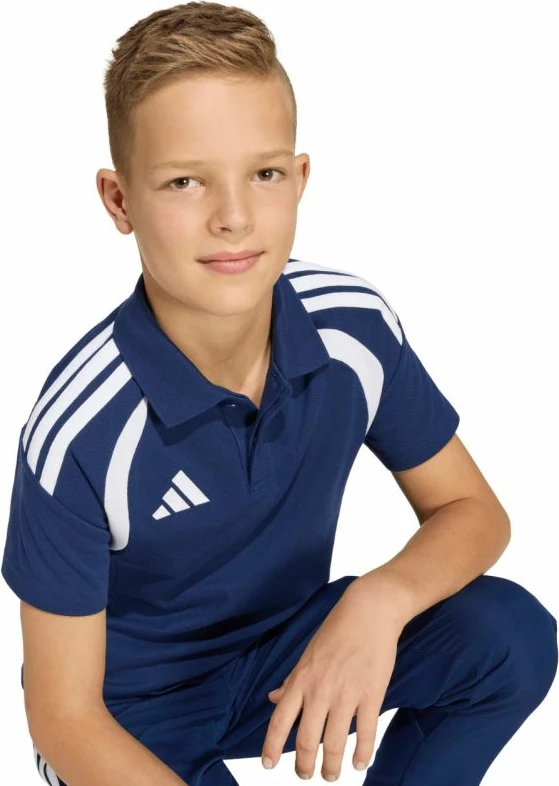 Maicë polo për fëmijë adidas Tiro 26 League KF3406, navy blue [Madhësia: 128 cm]