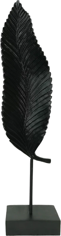 Dekor UMI Totem, polirezine, metal, e zezë, 13x9x57cm