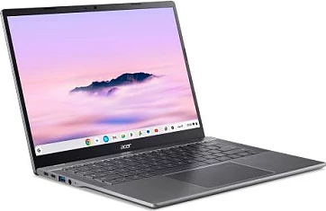 Laptop Acer Chromebook Plus 514 CBE594-2T-TCO-35P7, i3-100U, 8GB RAM Memorje, 256GB SSD, 14" Touch, Steel Grey
