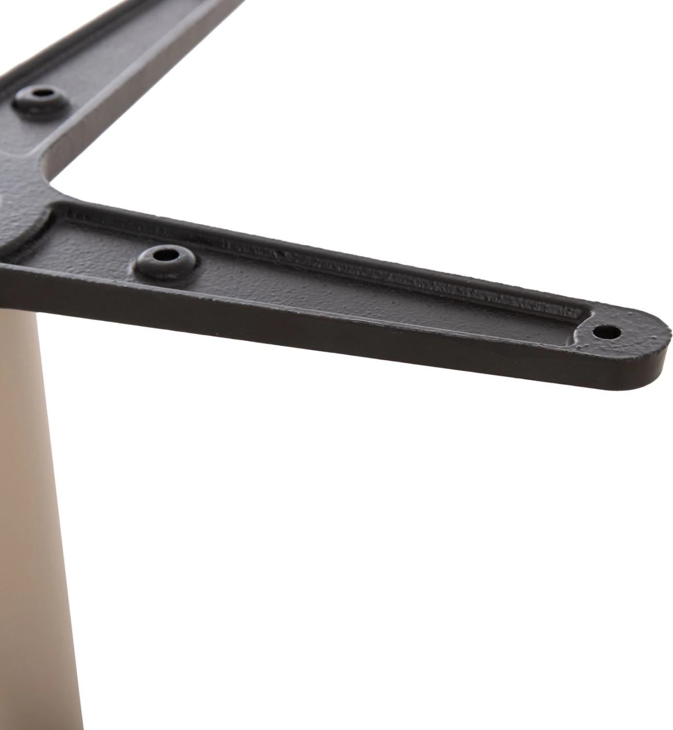 Baza e rrumbullakët për tavolinë, alumin, ngjyrë kapuçino, FH476.25, 45x72cm