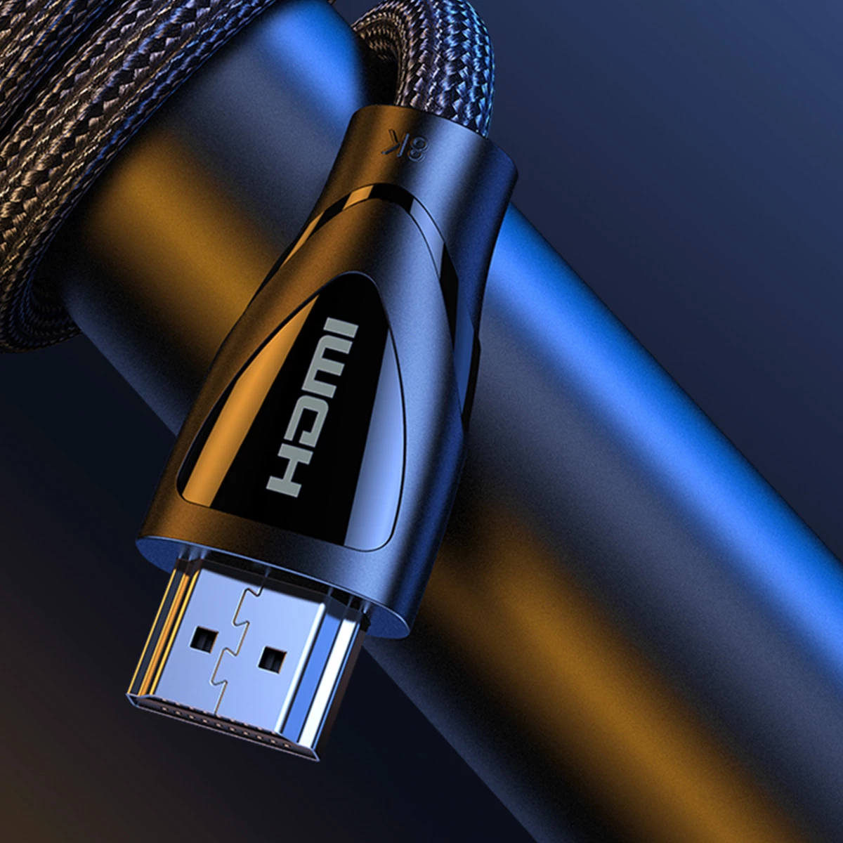Kabllo HDMI Ugreen HD140 80402, 1.5m, 8K, E zezë