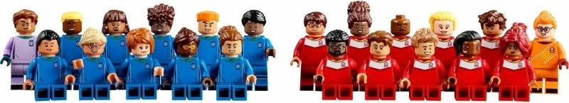 Lego tavolinë futbolli, uniseks