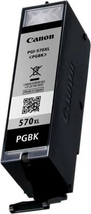 Kasetë bojë Canon PGI-570 PGBK XL, 22 ml, rendiment i lartë, origjinale, e zezë