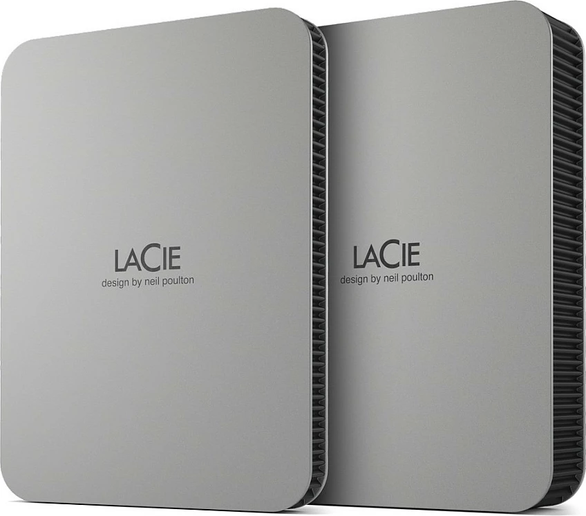 Hard disk i jashtëm LaCie Mobile Drive 2022, 1TB, 2.5", USB-C 3.2 Gen 1, argjendtë