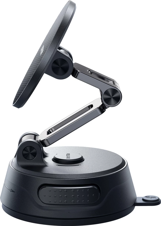 Mbajtëse magnetike për celular Joyroom JR-ZS510 me kupë thithëse për xham/pult, e zezë