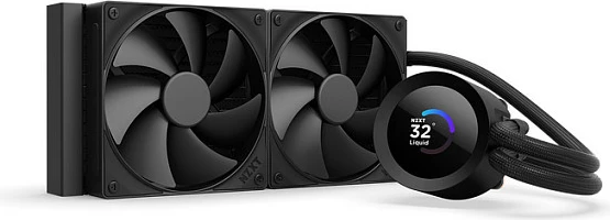 Ftohës lëngshëm AIO NZXT Kraken Plus V2 240 Display RL-KN240-B2, 240mm, i zi
