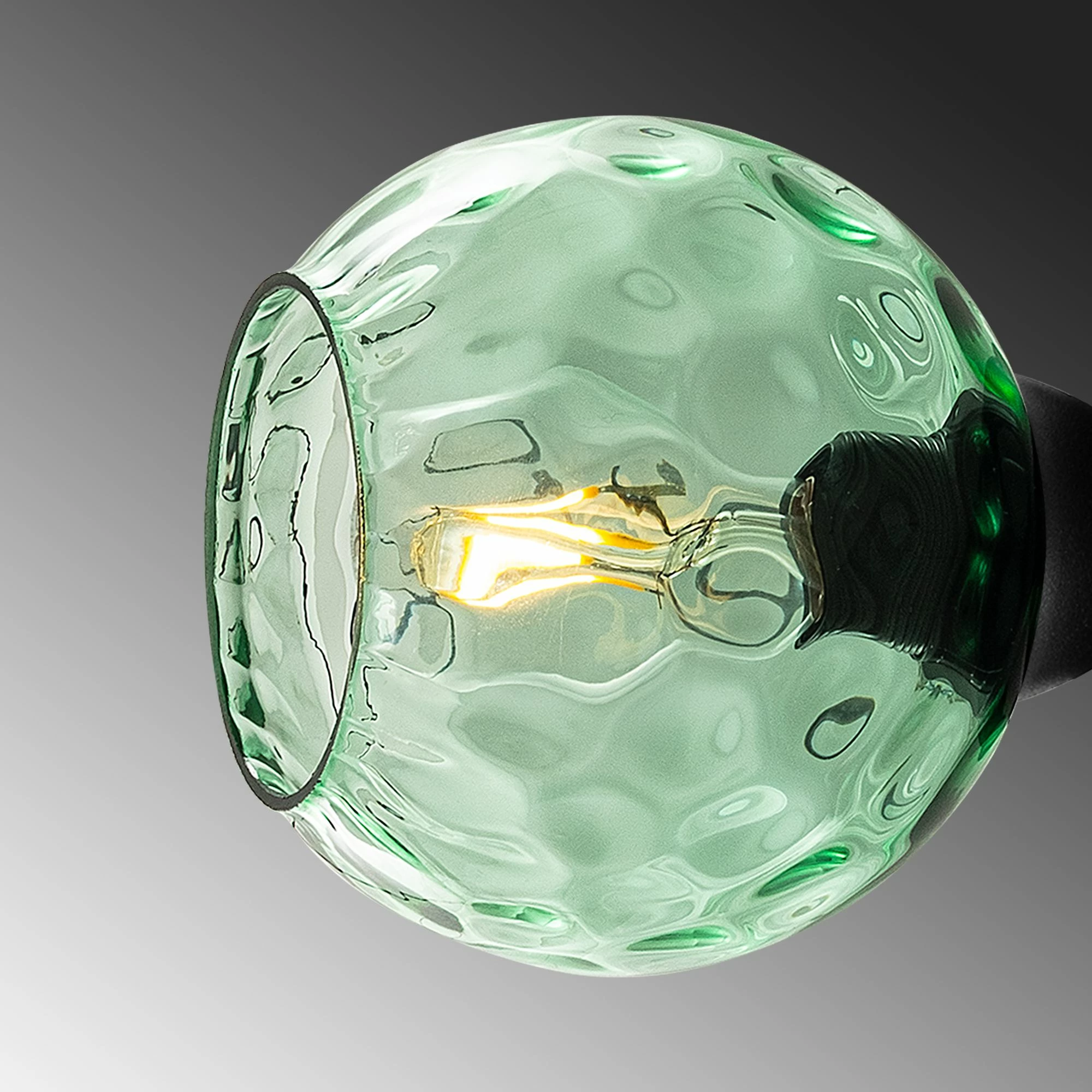 Llambë muri Opviq, Benek - 15 - 14395, ngjyrë mente dhe e zezë