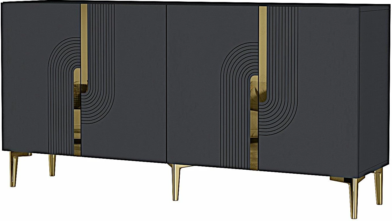 Konsol Skye Decor, Meyra 150, antracit, ari