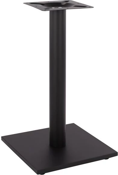 Bazë metalike, ngjyrë e zezë mat, 40x40x72 me rregullues FH421.11