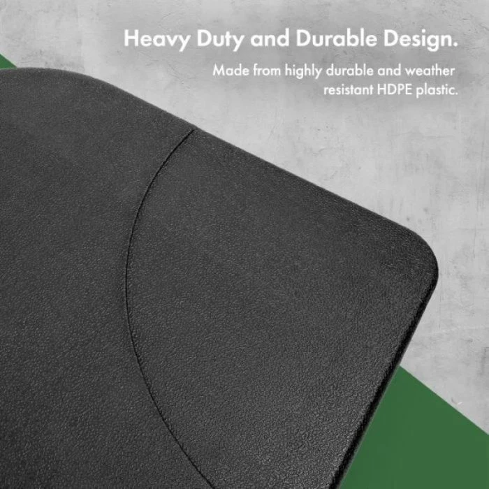 Peshë bazë për parasol VONHAUS 2500966, set 4 copë, e mbushshme me ujë/rërë, HDPE, e zezë