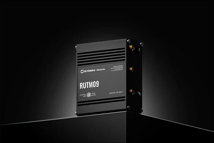 Ruter 4G LTE Teltonika RUTM09, Dual SIM, 4x Gigabit RJ45, Ethernet WAN, GNSS, i zi