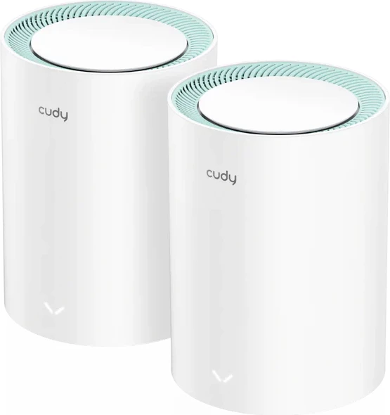 Sistem Mesh Wi-Fi 6 Cudy M1500, paketë 2 njësi, i bardhë