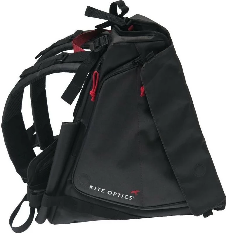 Çantë shpine Kite Optics VIATO, 15L, e zezë-jeshile