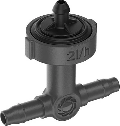 Pikatore në linjë Gardena Micro-Drip-System Reihentropfer 2 l/h, 10 copë, gri e errët