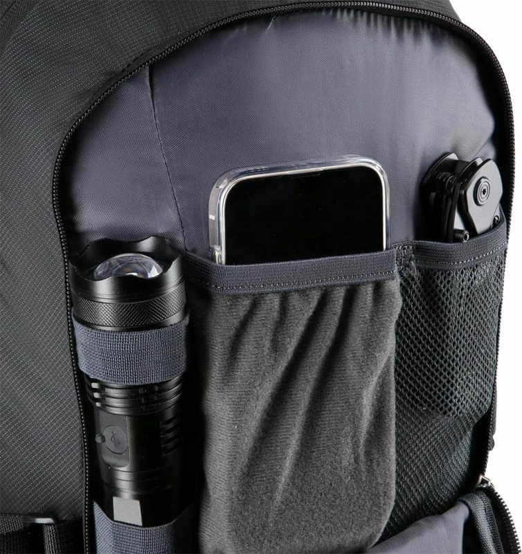 Çantë shpine hiking Nils Extreme, e zezë