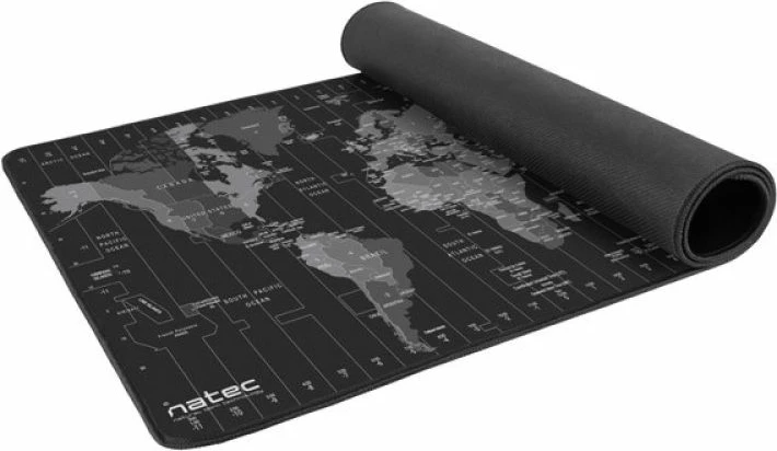 Mouse pad për gaming NATEC, e zezë/gri