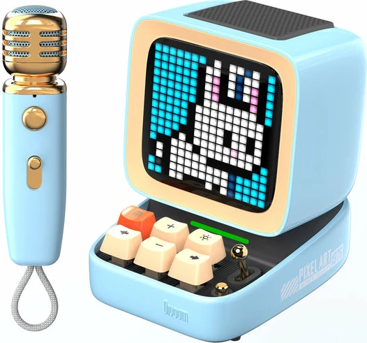 Mikrofon & Altoparalant Divoom DitooMic Retro Pixel Art Game Bluetooth Speaker Microphone Karaoke Function