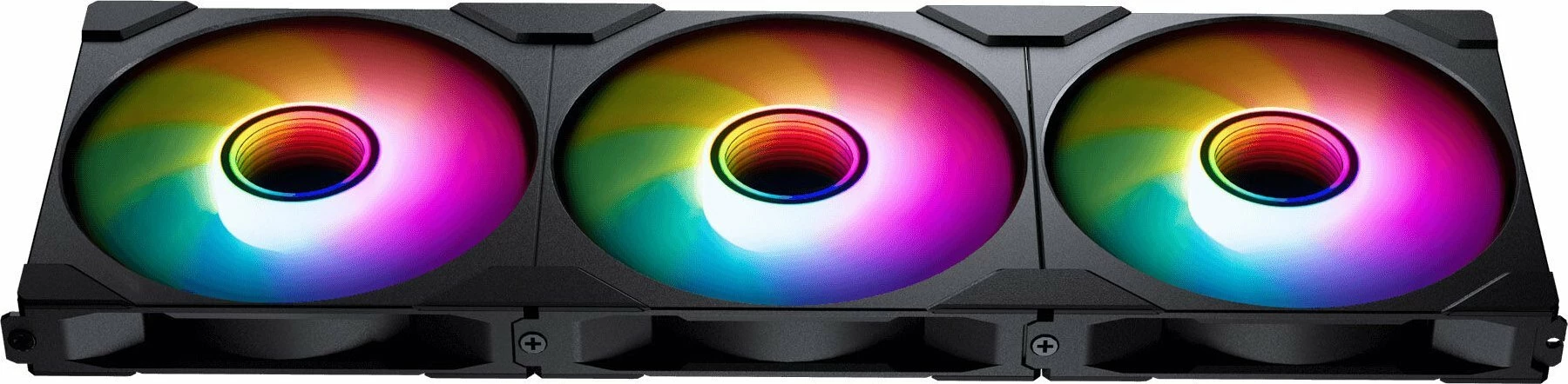 Ventilator kasë Phanteks M25G2-140 D-RGB Reverse Blade, 140mm, PWM, 3 copë, i zi