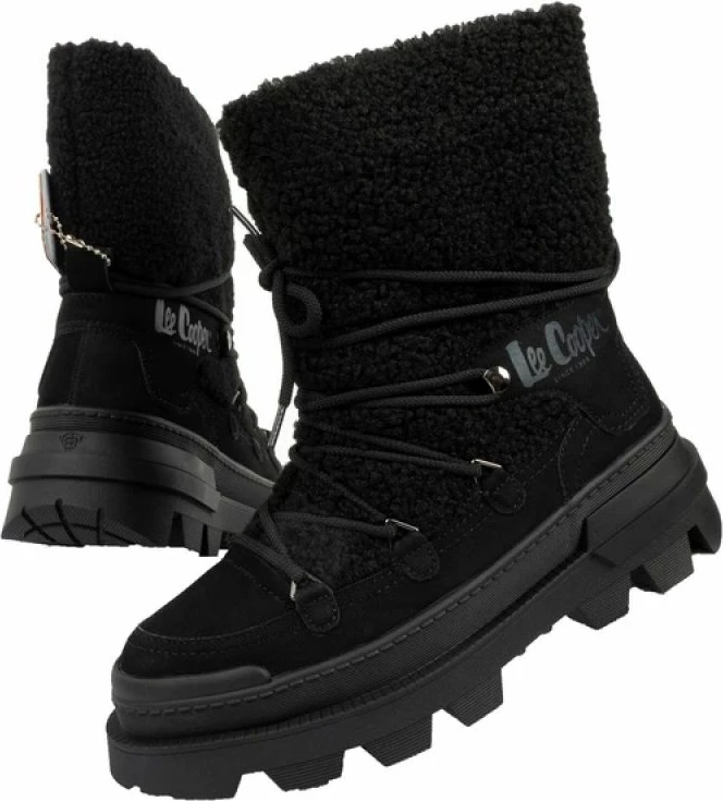 Çizme për femra Lee Cooper, të zeza