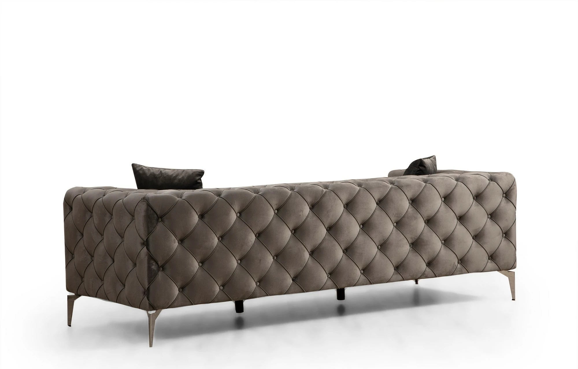 Divan treshe Como, ngjyrë antracit, Atelier del Sofa