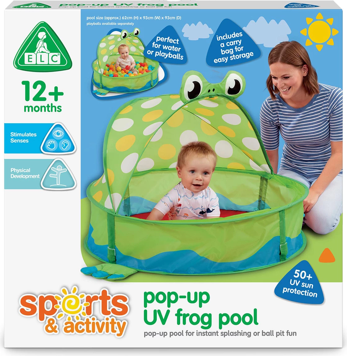 Early Learning Centre Pop-Up UV Frog Pool